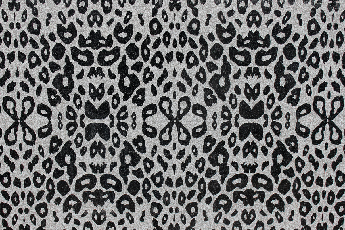 Jungle Black (Leopard Design) Texturen schwarz