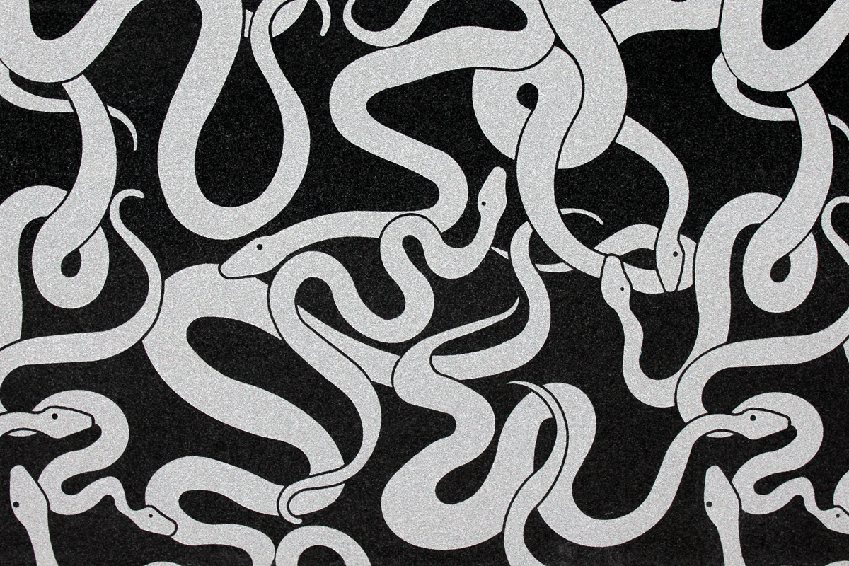 Nero Assoluto (Snake Design) Texturen Granit schwarz