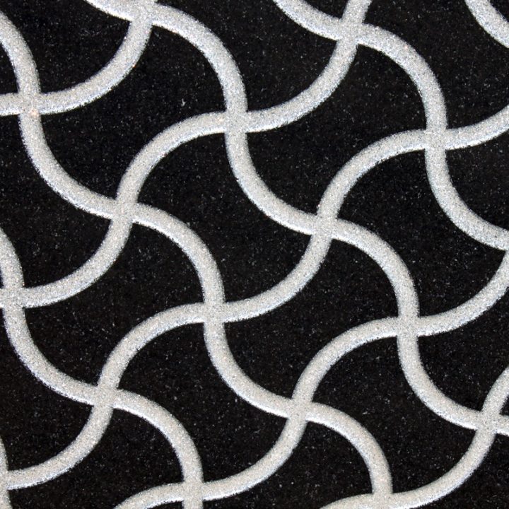 Nero Assoluto (Wave Silver Design) Texturen Granit schwarz